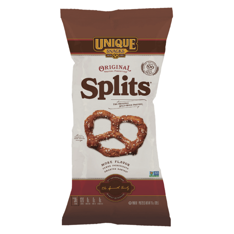 Unique Ex-Salt Splits Pretzels