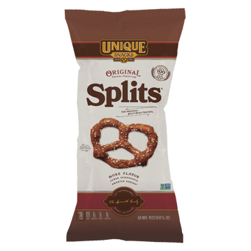 Unique Ex-Salt Splits Pretzels
