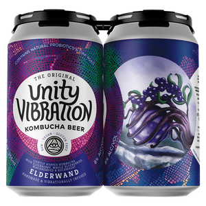 Unity Vibration Bourbon Elderwand Kombucha  4pk Cn