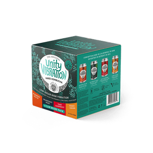 Unity Vibration Kombucha Beer Variety  4pk Cn