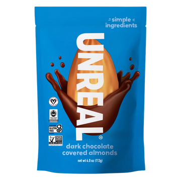 Unreal Dark Chocolate Covered Almonds