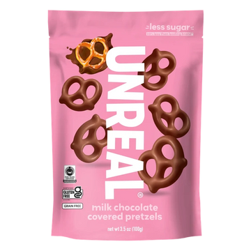 Unreal Milk Chocolate Covered Pretzels