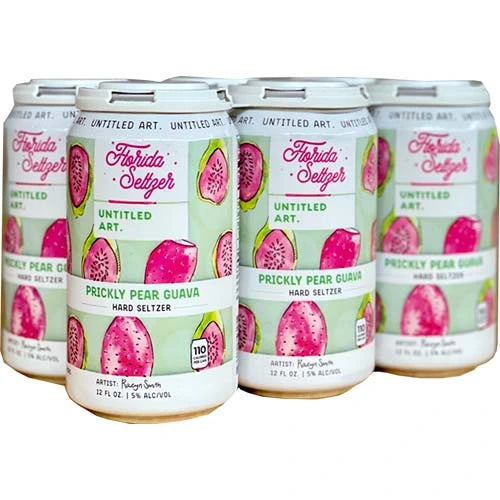 Untitled Art Pear Guava Florida Seltzer  6pk Cn