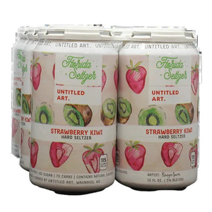 Untitled Art Strawberry Kiwi Seltzer  6pk Cn
