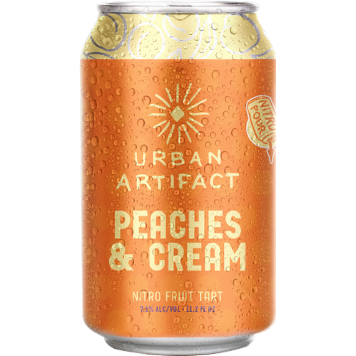 Urban Artifact Peaches & Cream 12oz 6pk Cn