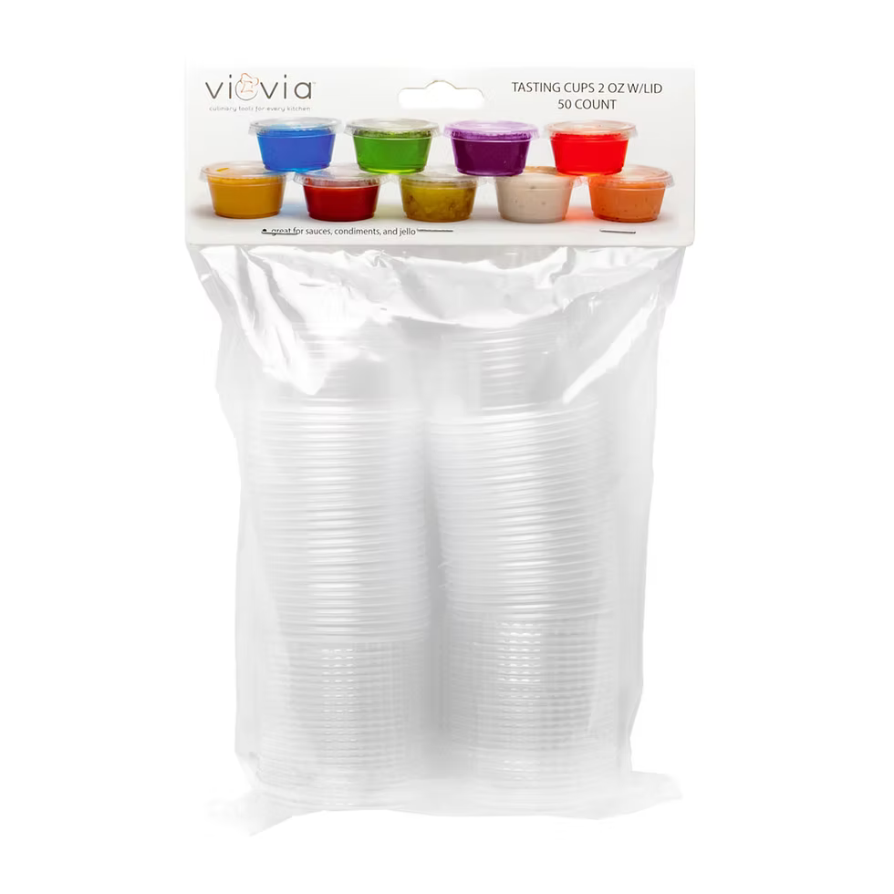 Viovia Tasting Cups 2oz With Lid
