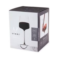 Viski Julien Bordeaux Glasses 4Pk