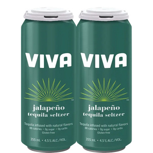 Viva Jalapeno Tequila Seltzer  Can