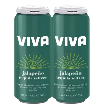 Viva Jalapeno Tequila Seltzer  Can