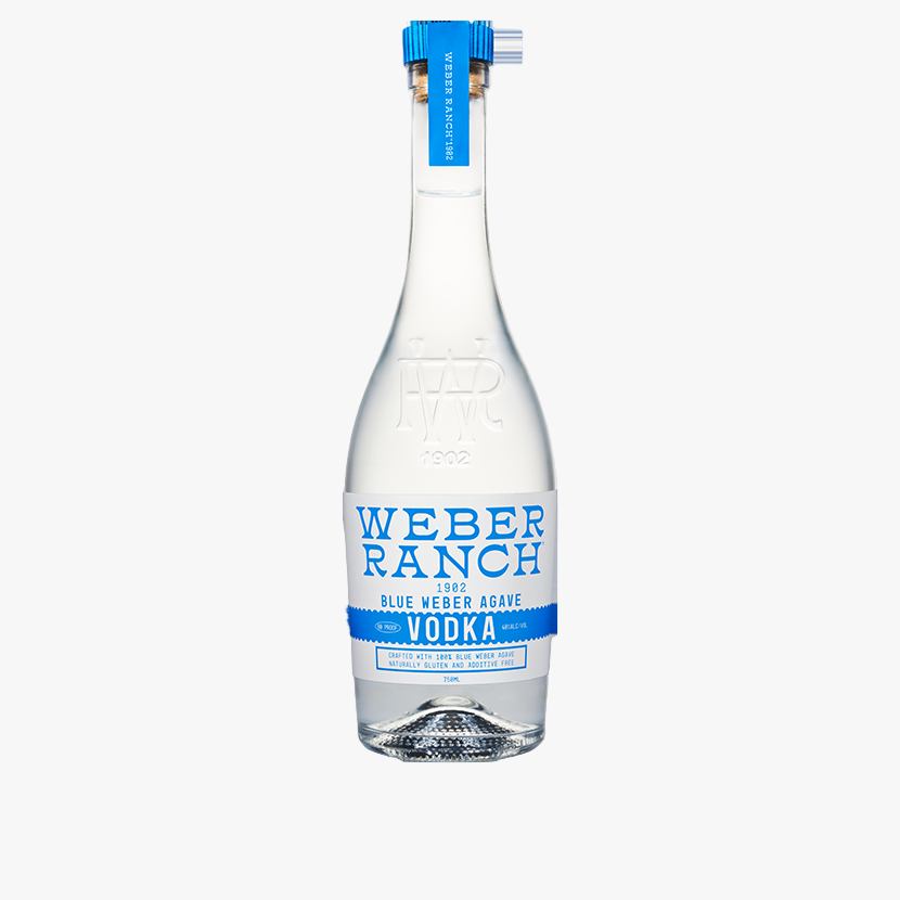 Weber Ranch 1902 Blue Weber Agave Vodka