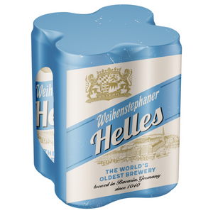 Weihenstephaner Hellas Lager  4pk Cn