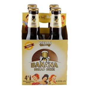 Wells Banana Bread  4pk Btl