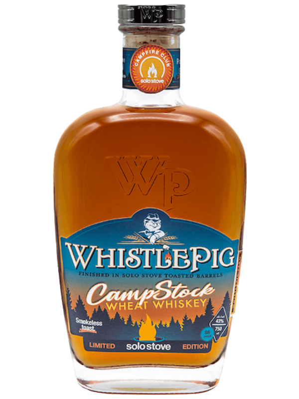 WhistlePig Campstock Wheat Whiskey Solo Stove LE