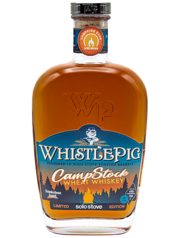 WhistlePig Campstock Wheat Whiskey Solo Stove LE