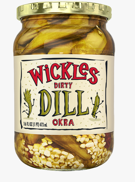 Wickles Dirty Dill Okra