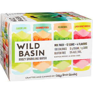 Wild Basin Boozy Sparkling Variety  12pk Cn