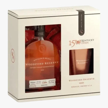 Woodford Reserve Kentucky Derby Gift Set  w Spire Cup