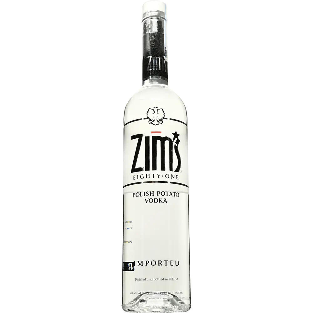 Zims Ultra-Premium Polish Potato Vodka