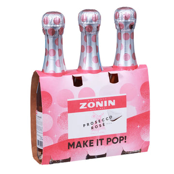 Zonin Sparkling Rose  3pk