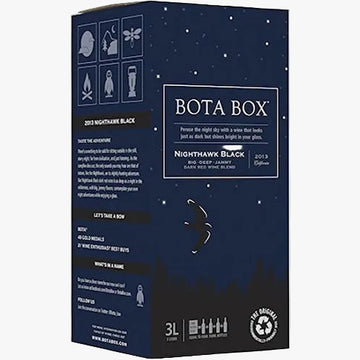 Bota Box Nighthawk Black Red Blend