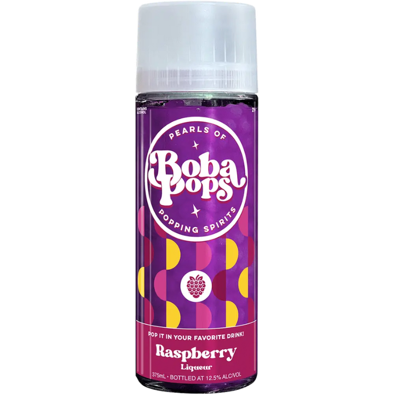 Boba Pops Raspberry Cocktail