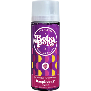 Boba Pops Raspberry Cocktail