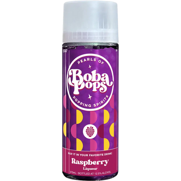 Boba Pops Raspberry Cocktail