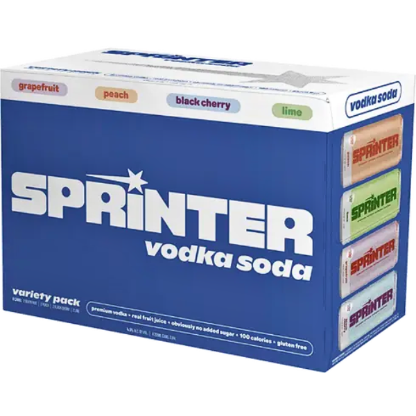Sprinter Vodka Soda Variety  8pk Cn