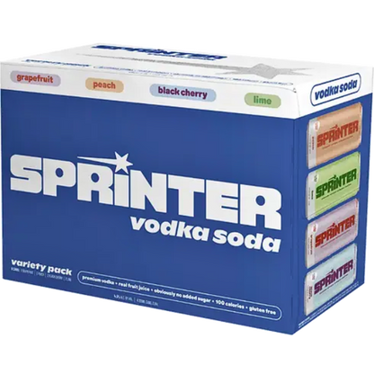 Sprinter Vodka Soda Variety  8pk Cn