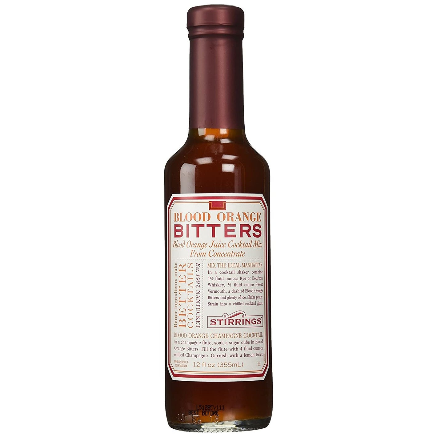 Stirrings Blood Orange Bitters 12oz