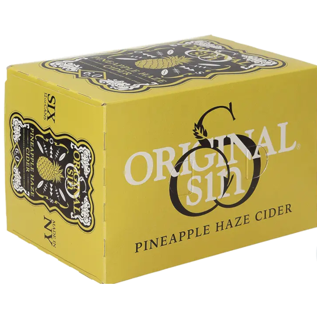 Original Sin Pineapple Haze Cider  6pk Cn