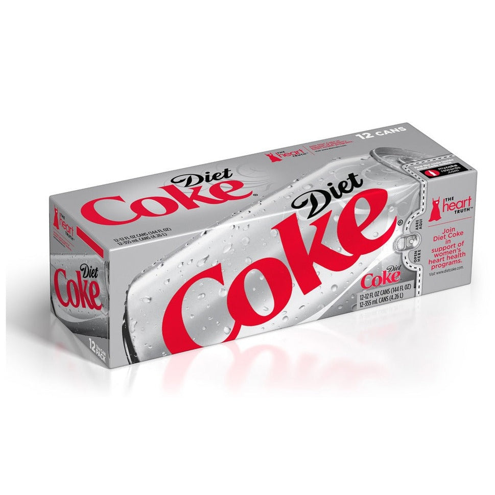 Coca Cola Diet 12pk 12oz Cn