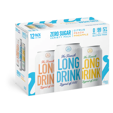 Long Drink Zero Sugar Variety Pack  12pk