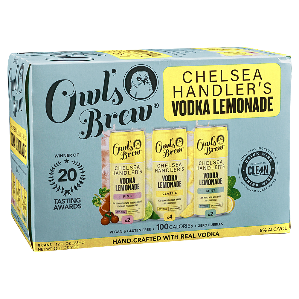 Owls Brew Chelsea Handlers Vodka Lemonade
