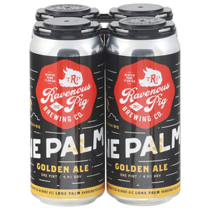 Ravenous Pig Lone Palm Golden Ale  4pk Cn