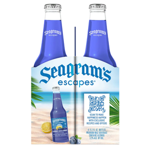 Seagrams Blueberry Acai Lemonade  4pk Btl