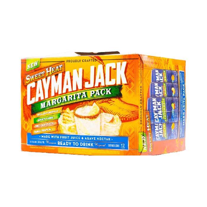 Cayman Jack Sweet Heat Margarita Variety  12pk Cn
