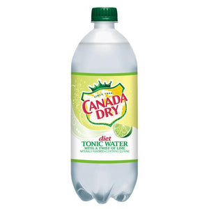 Canada Dry Diet Tonic Twist W/Lime 1L