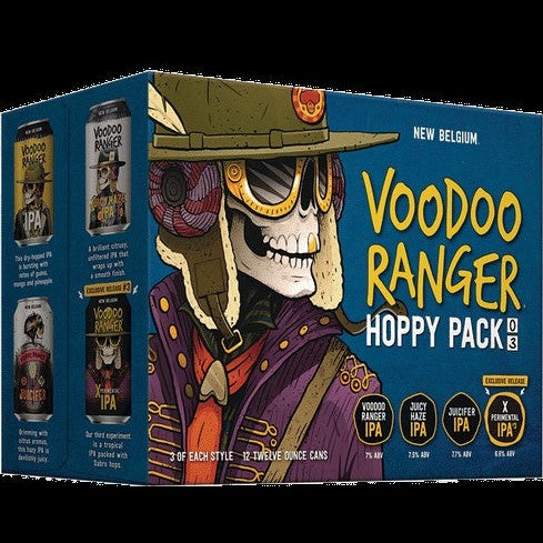 New Belgium Voodoo Hoppy Pack  12pk Cn