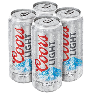 Coors Light  4pk Cn
