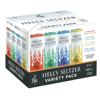 Hell's Seltzer Variety  12pk Cn