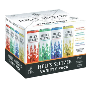 Hell's Seltzer Variety  12pk Cn