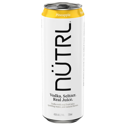 Nutrl Pineapple Vodka Seltzer  Sng