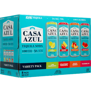 Casa Azul Variety Pack Tequila Soda 8pk Cn