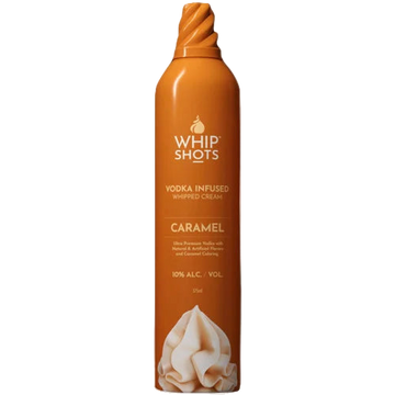 Whip Shots Caramel Vodka Infused Whipped Cream