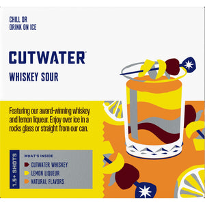 Cutwater Whisky Sour  4pk Cn
