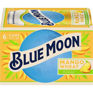 Blue Moon Mango Wheat  6pk Cn