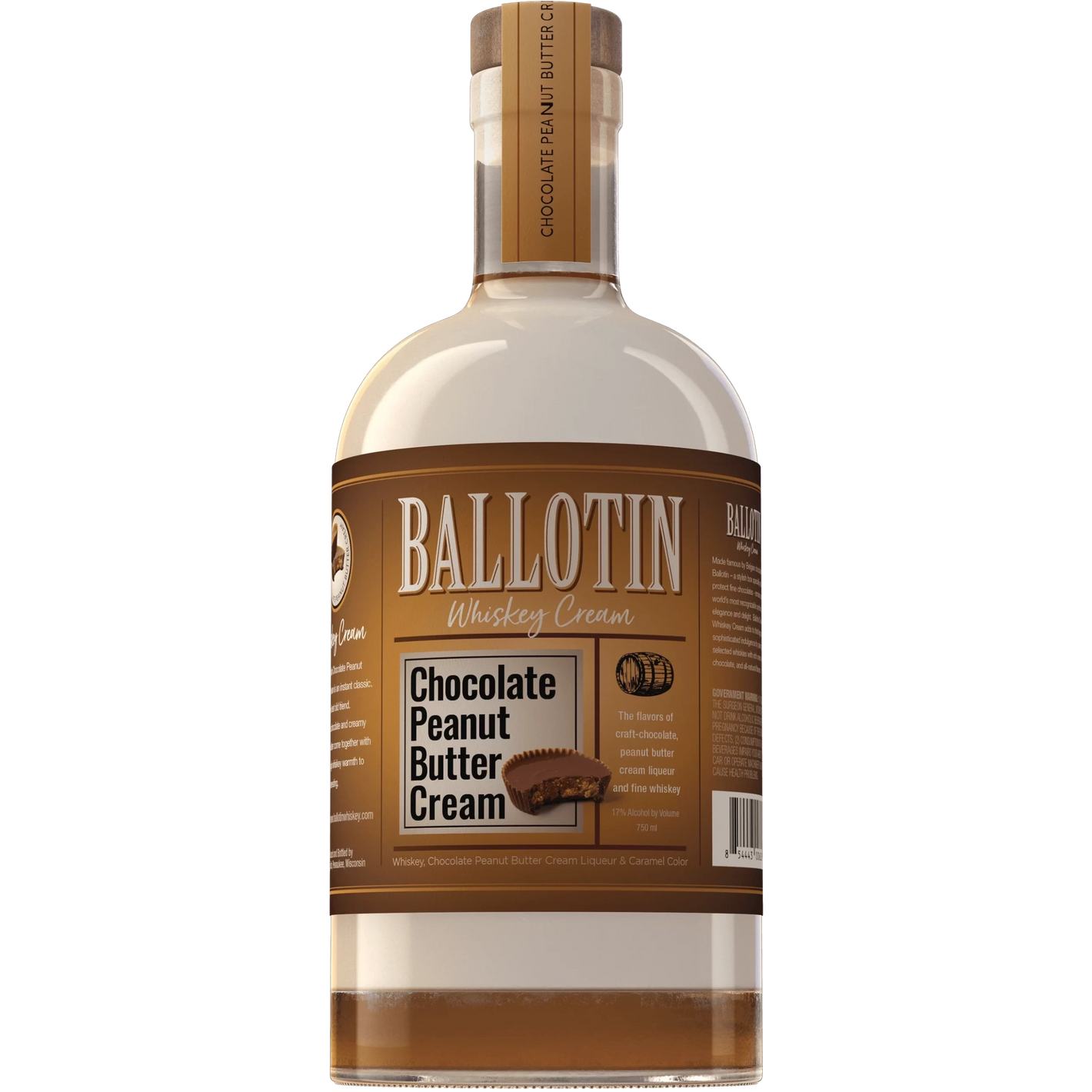 Ballotin Chocolate Peanut Butter Whiskey Cream
