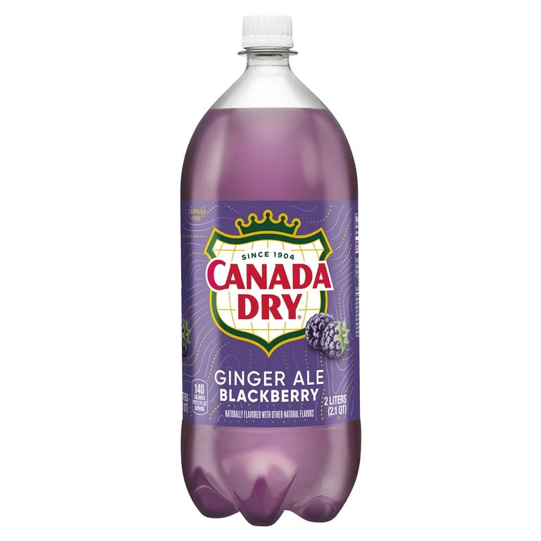 Canada Dry Blackberry Ginger Ale 2L