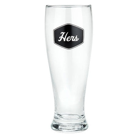 Hers Pilsner Glass by True